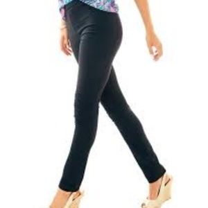 Lilly Pulitzer Alessia Stretch Dinner Pant Black